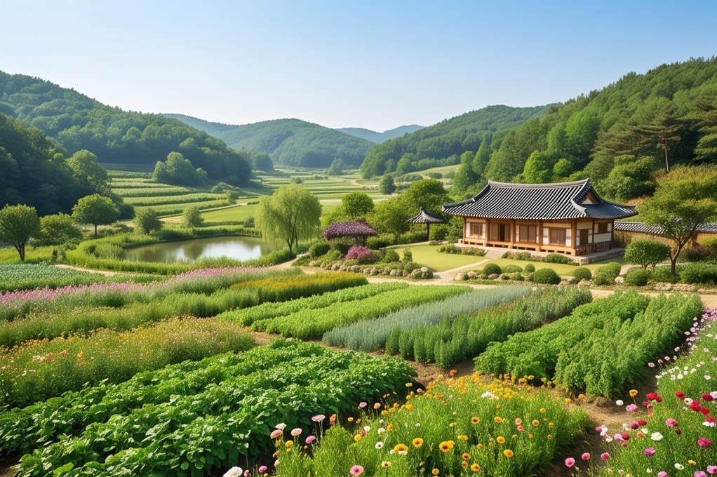 서천 별꽃농장 전경