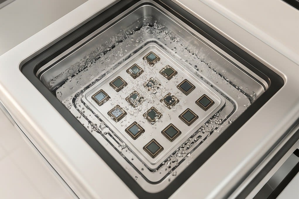 Micro Bubble Water Jet Cleaning
