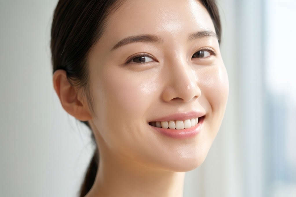 빛나는 피부와 자신감