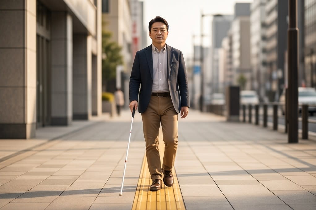 독립적인 이동을 돕는 길