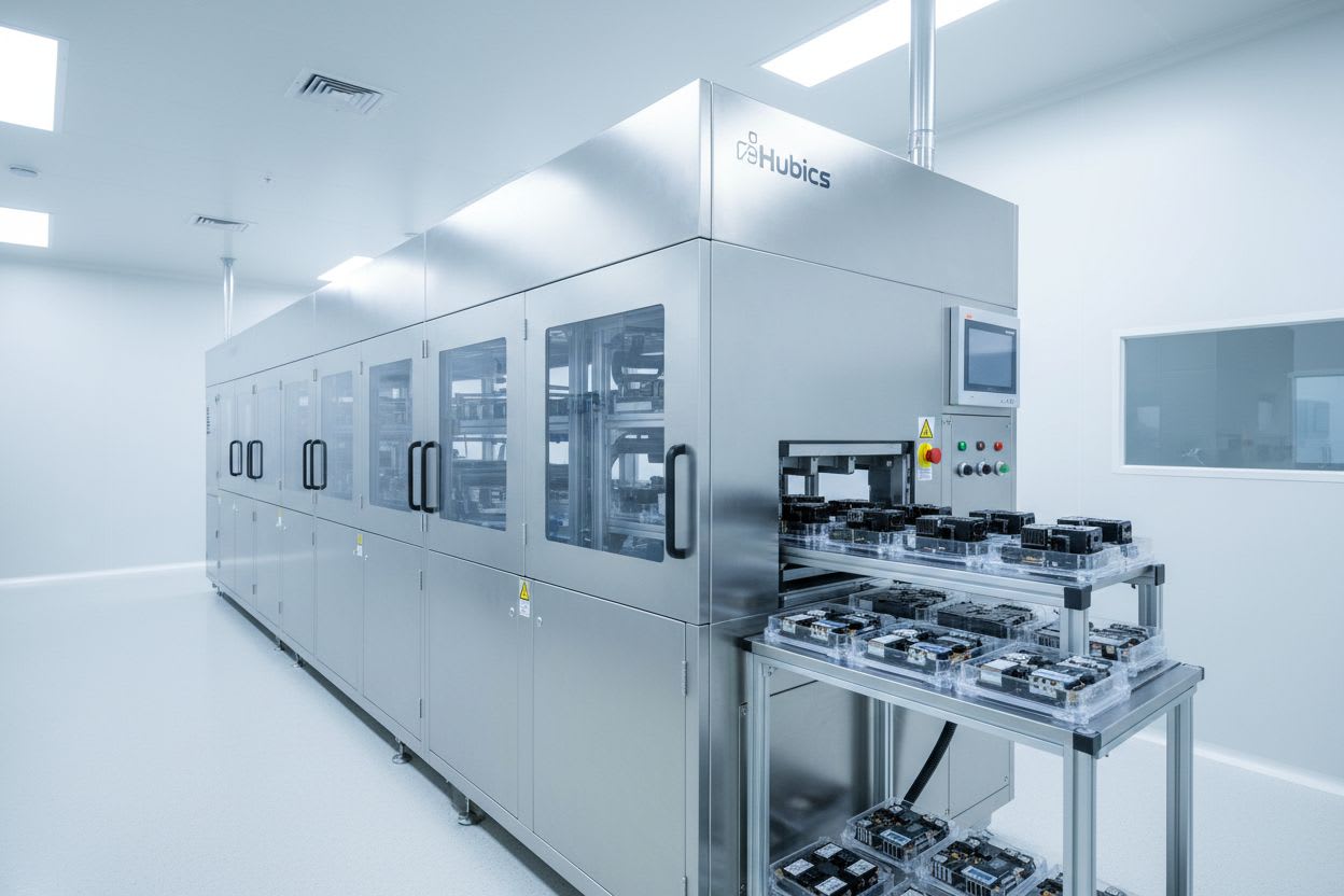 Huvics large automatic cleaning system