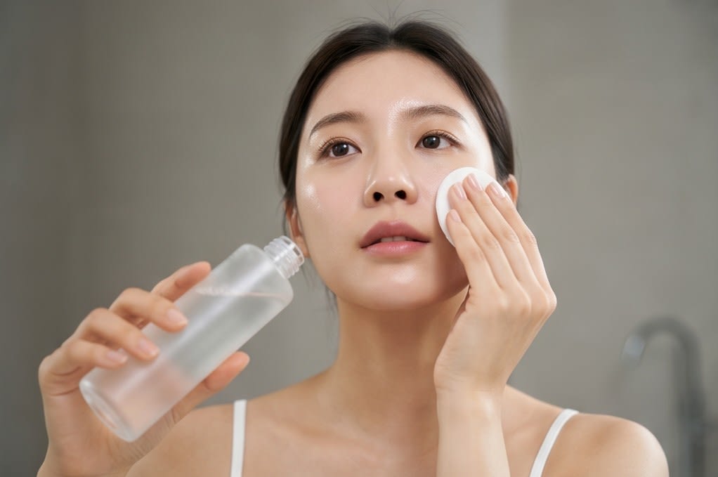 Toning and Hydration with Toner