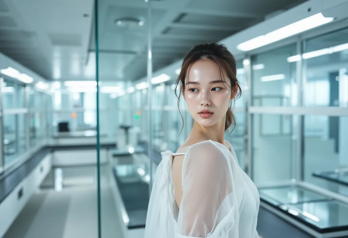 Cosmeceutical with a laboratory background