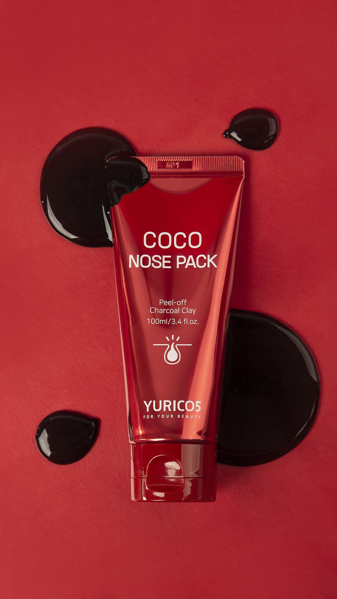 YURICO5 Coco Nose Pack and Charcoal Clay
