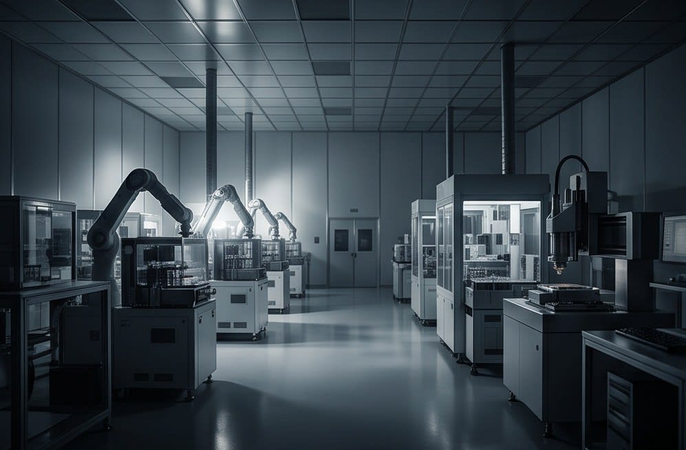 Inside an Advanced Smart Factory