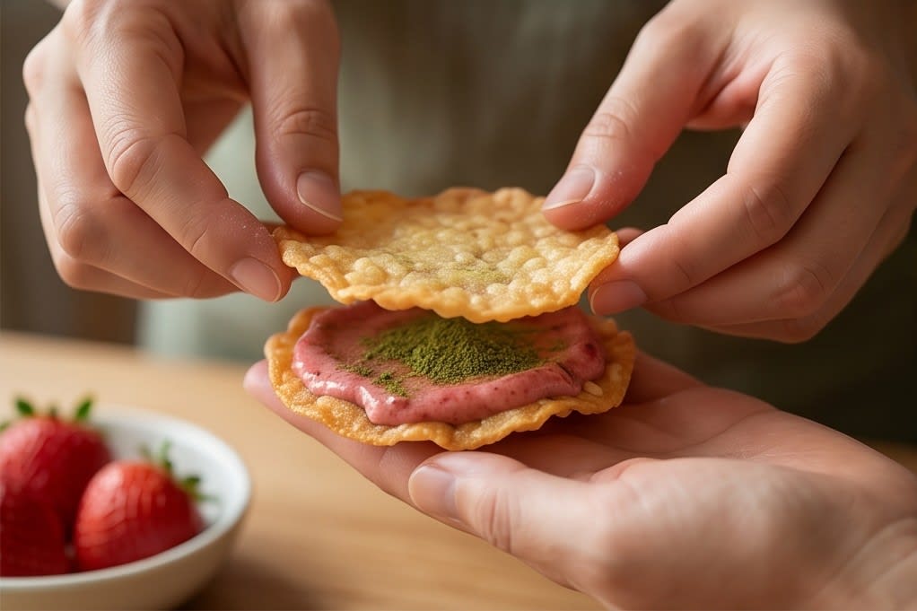 쌀칩 과일초코칩 조립