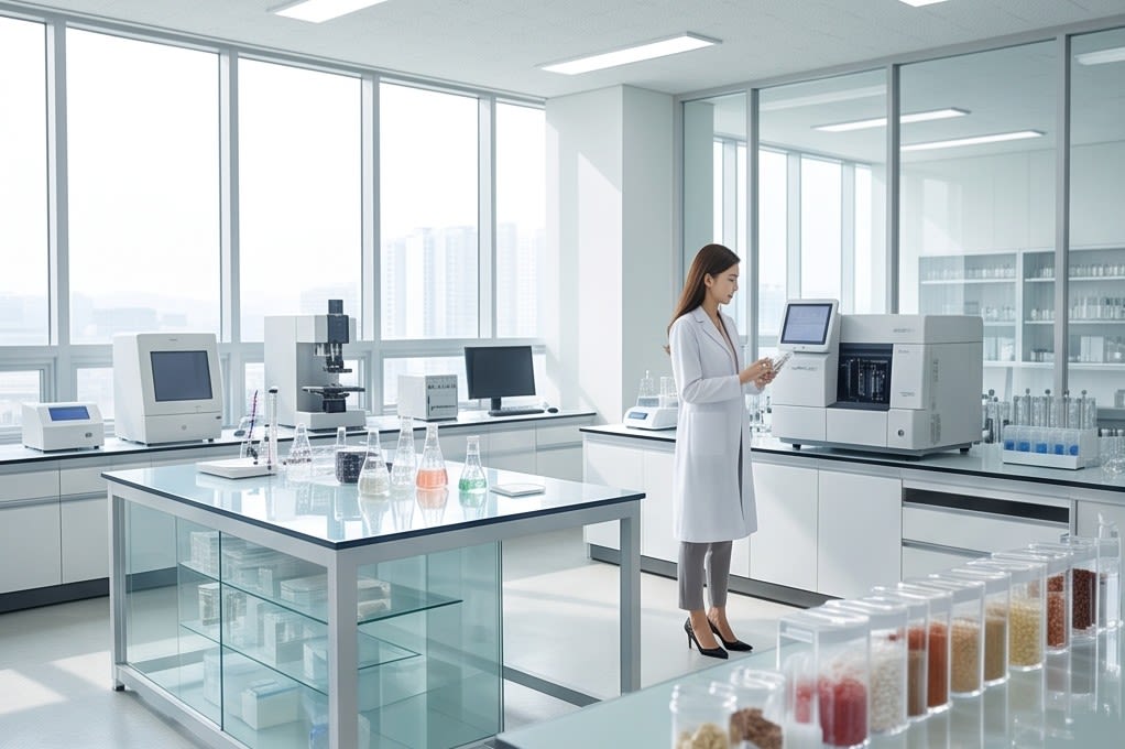현대적인 연구실과 R&D 인프라