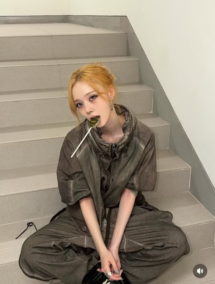 윈터, 짙은 스모키 메이크업도 찰떡