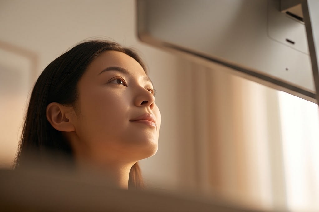 눈에 자극 없는 부드러운 빛