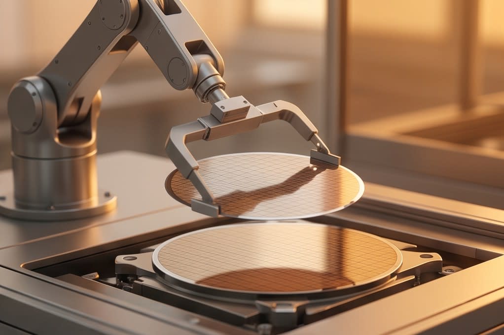 A robotic process that blocks contamination through an automated system