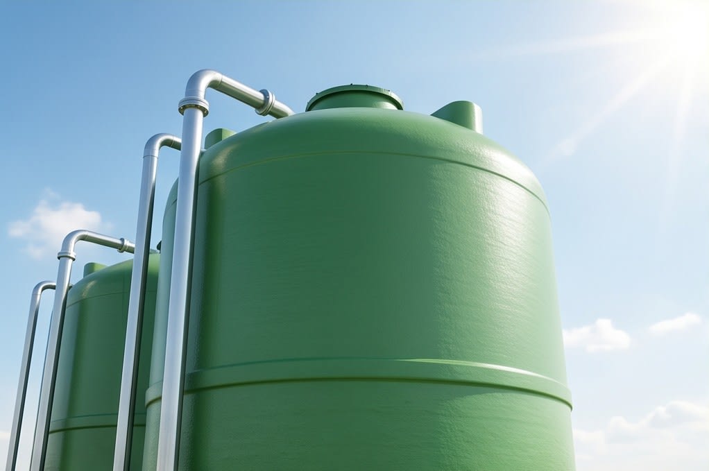 Large-capacity purification tank with powerful treatment performance