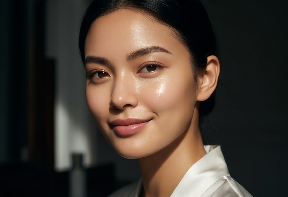 Smooth skin texture without unevenness