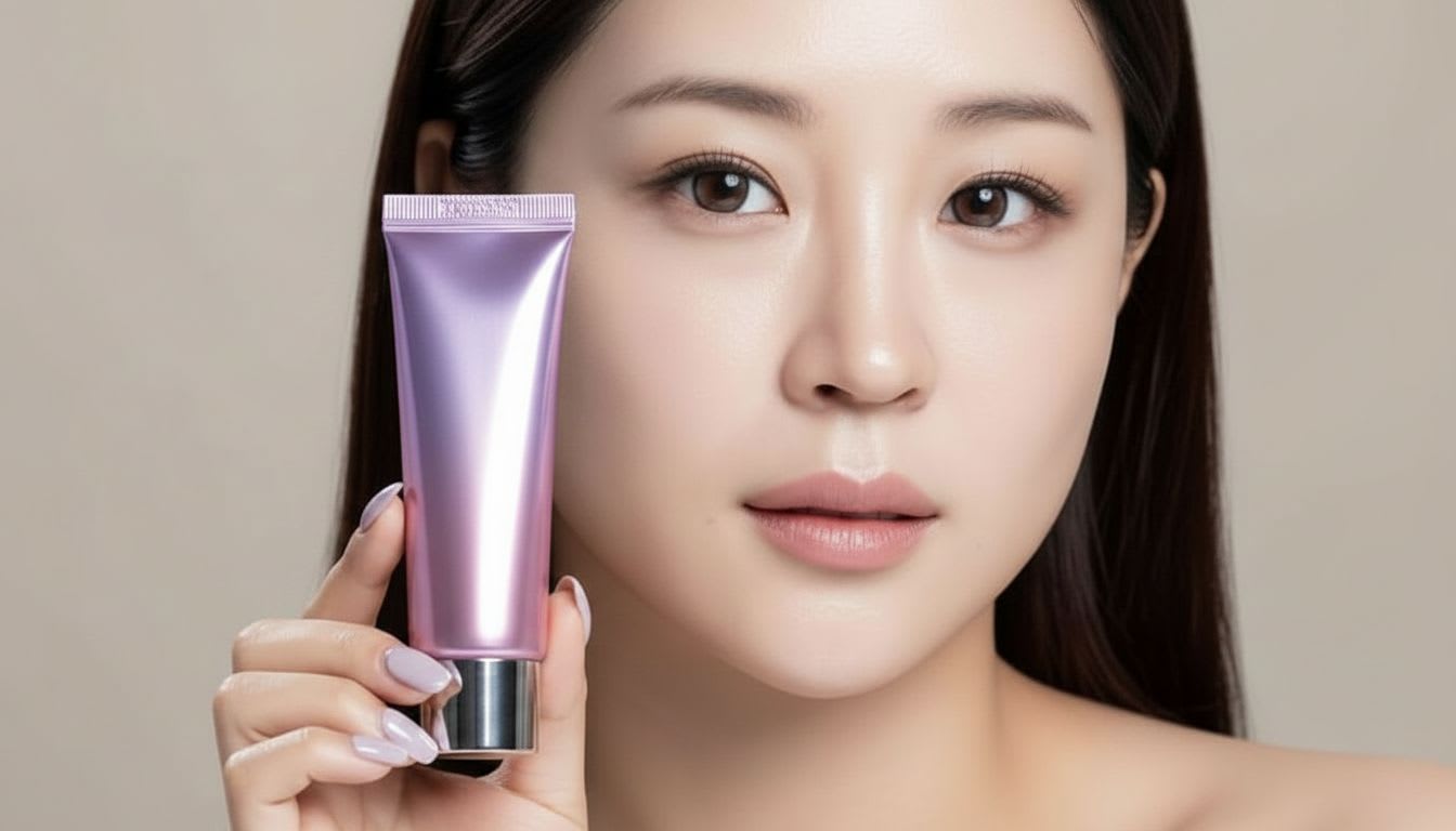 화장 잘 먹는 쫀쫀 광채 크림