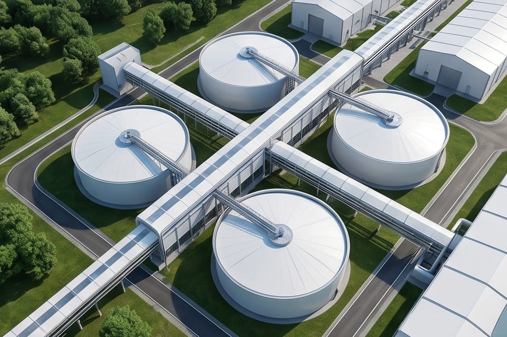 modern resource recovery facility fermentation tank