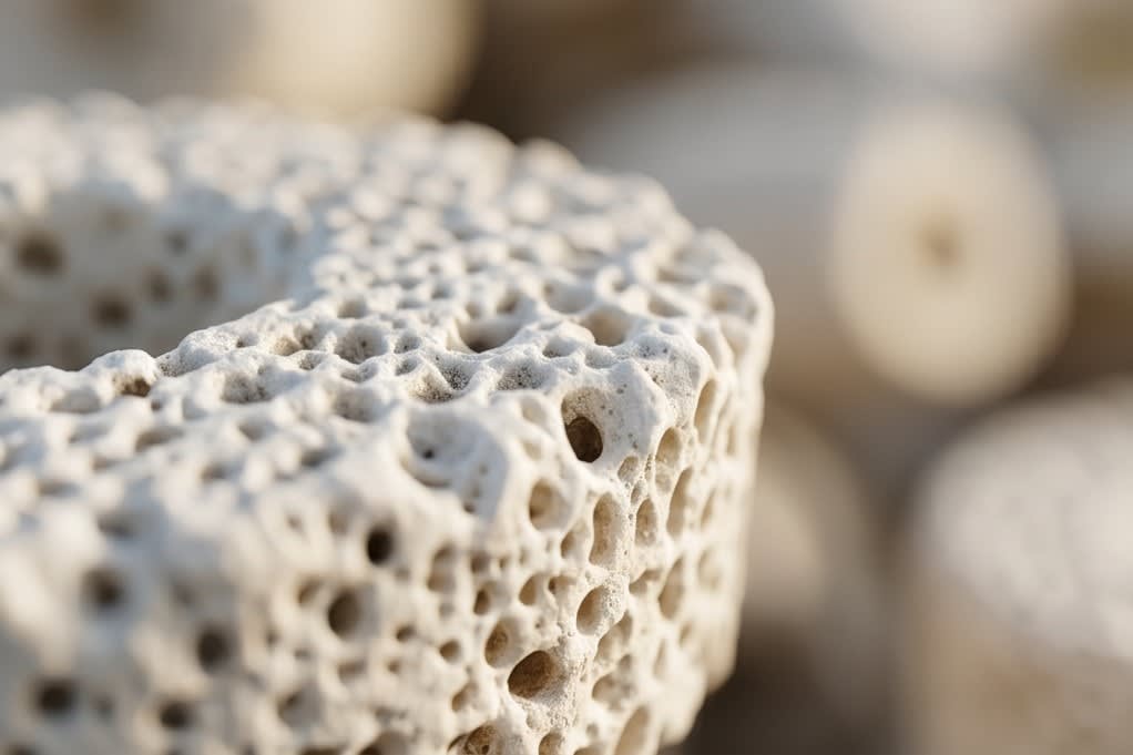 porous structure of ceramic filter