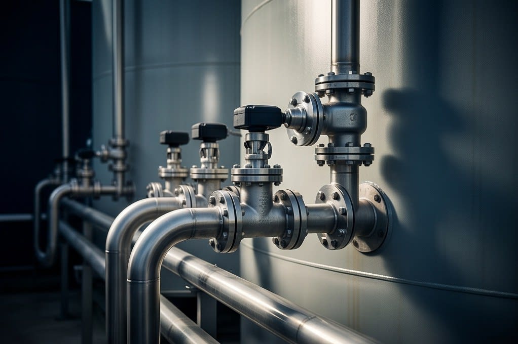 durable stainless steel piping