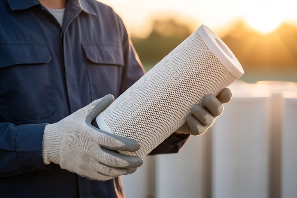High-performance ceramic filter element