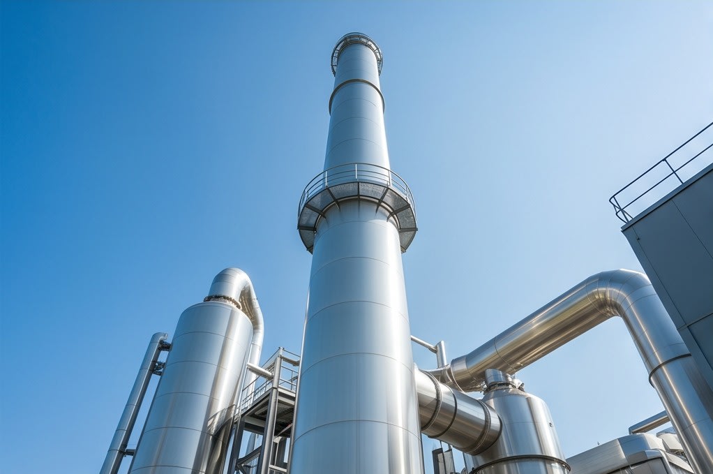 Robust stainless steel industrial equipment
