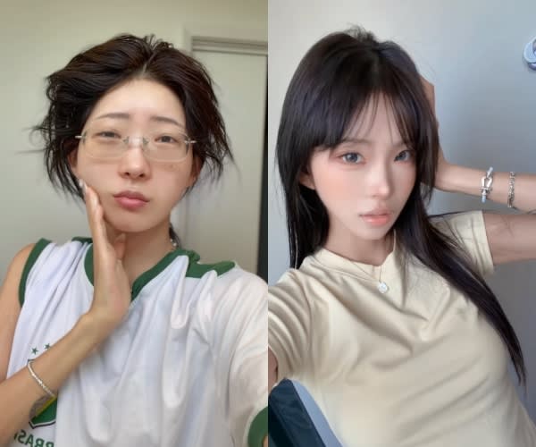 ‘故최진실 딸’ 최준희, 충격 성형급 메이크업 비포앤애프터…같은 사람 맞아?