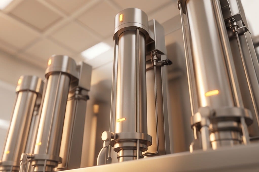 Robust precision hardware components of cleaning equipment