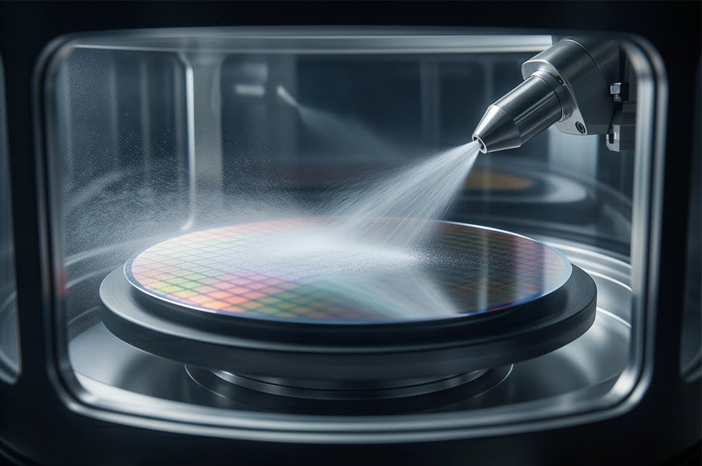 Automated spray cleaning process