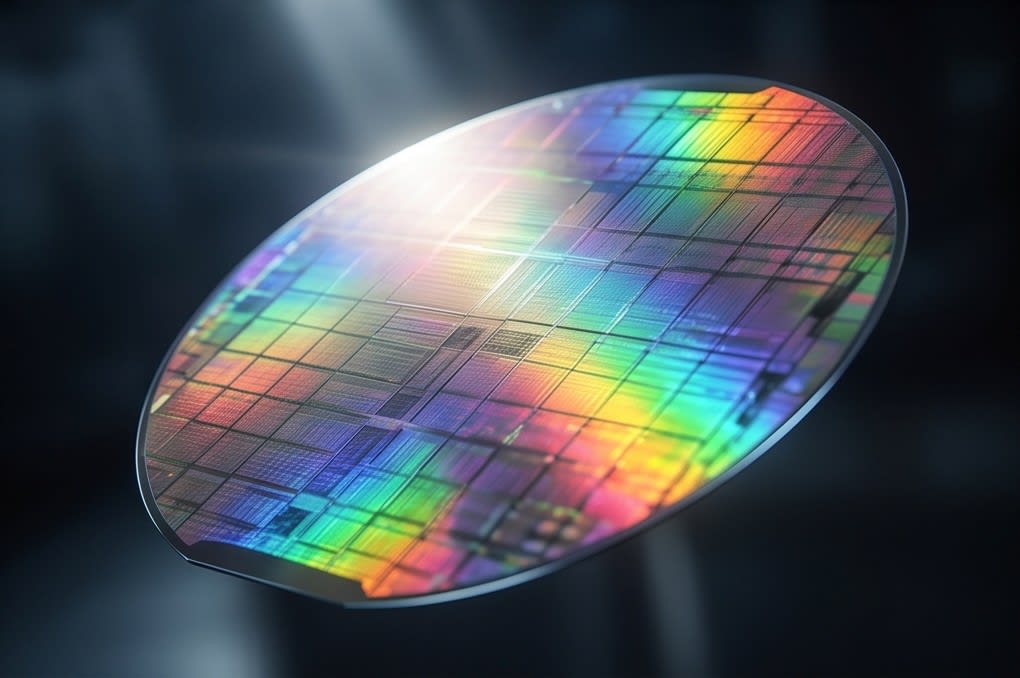 Semiconductor wafer with future technology