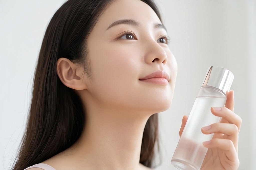 The natural translucency of clear and clean skin