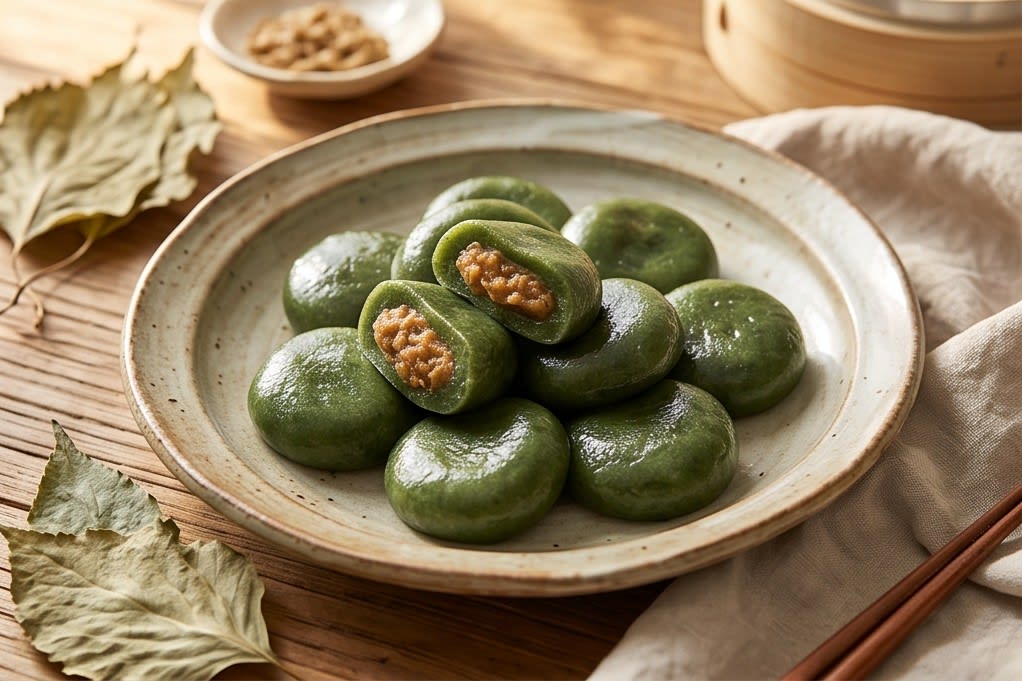 속이 꽉 찬 정직한 모시떡