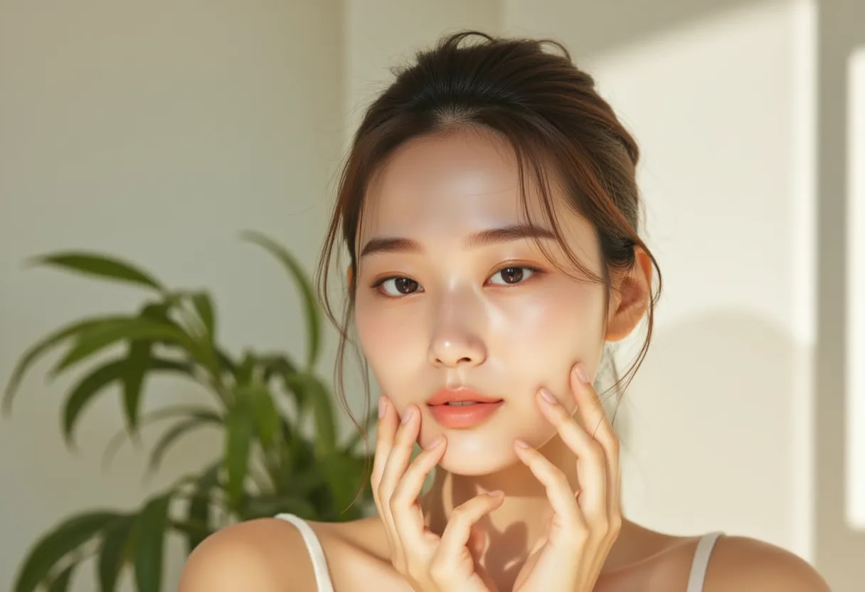 Skin that has regained healthy vitality