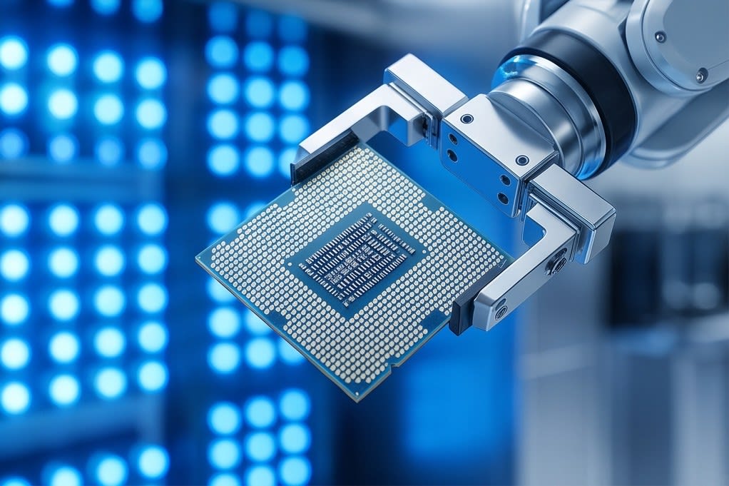 semiconductor chip handling