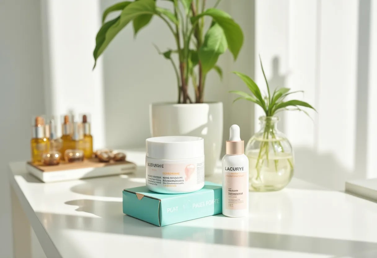 Home care routine for healthy skin