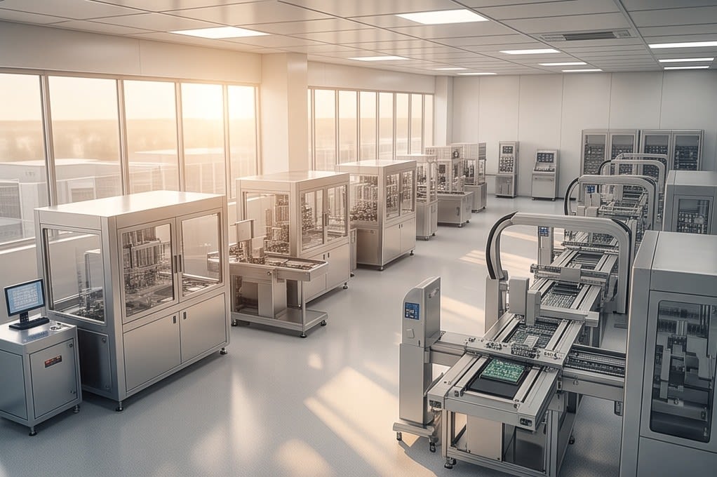 Advanced semiconductor manufacturing cleanroom