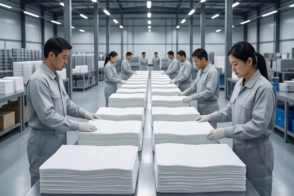 체계적인 방제 물자 생산 라인