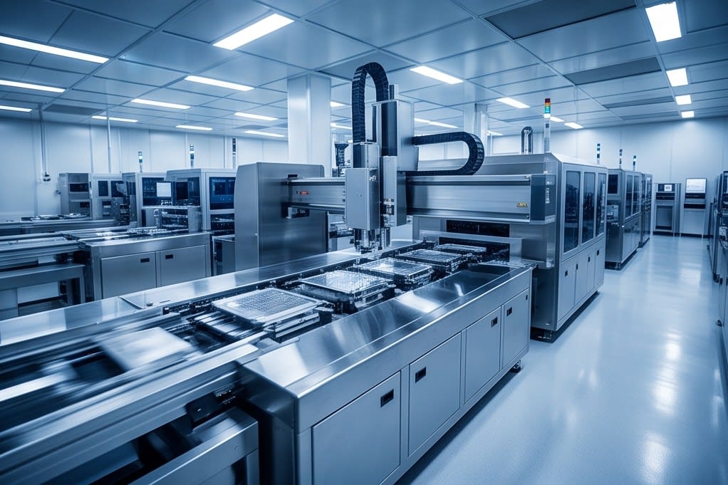 Optimized automated production line