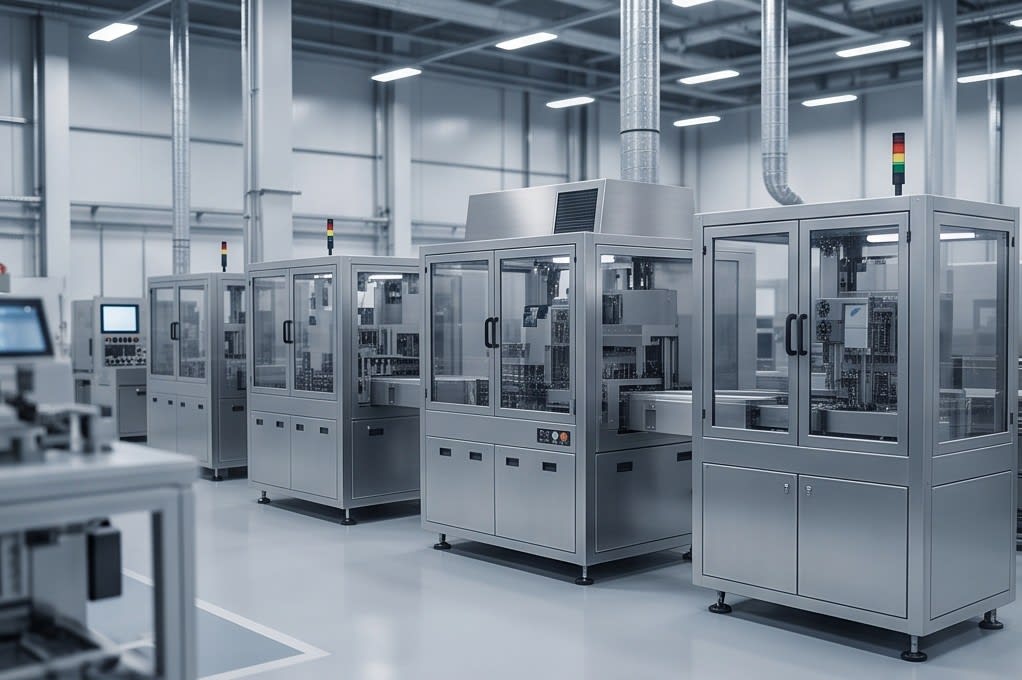 Huvics manufacturing equipment that meets global standards