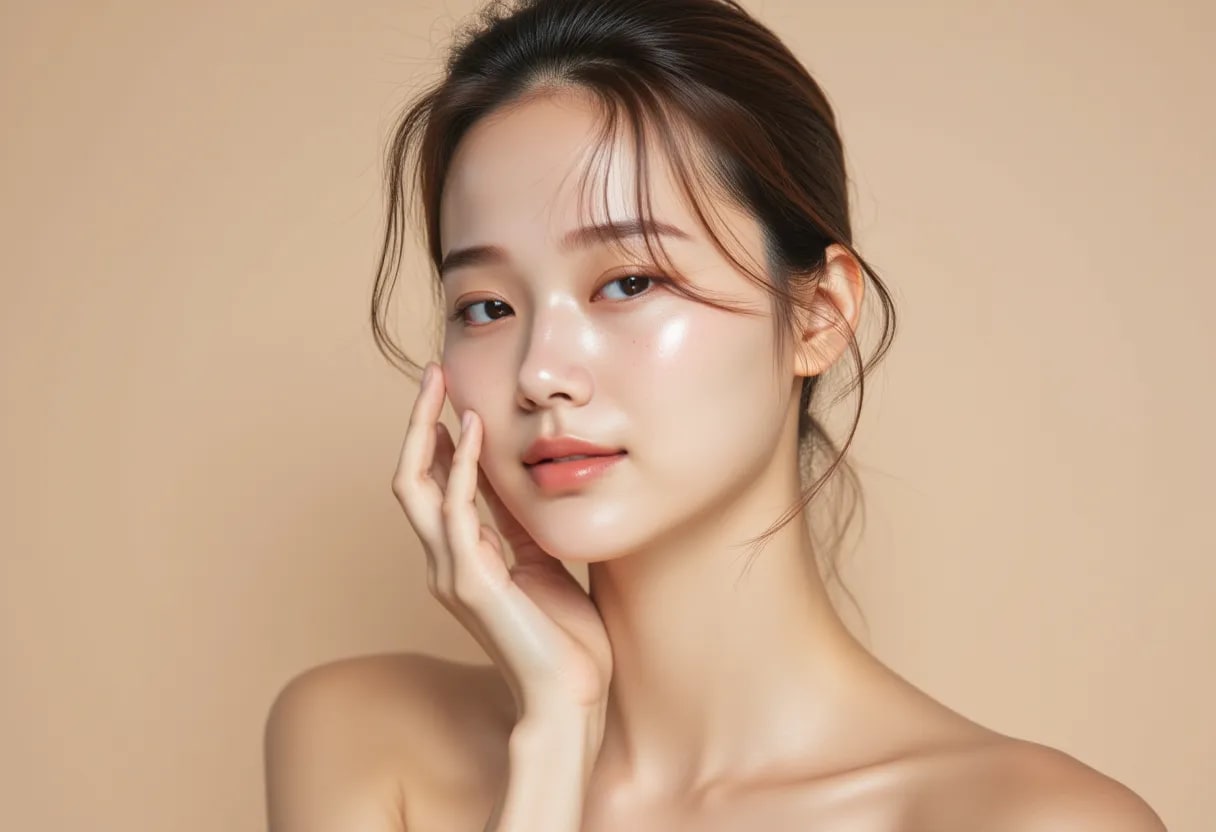 Smooth Skin Model Shot