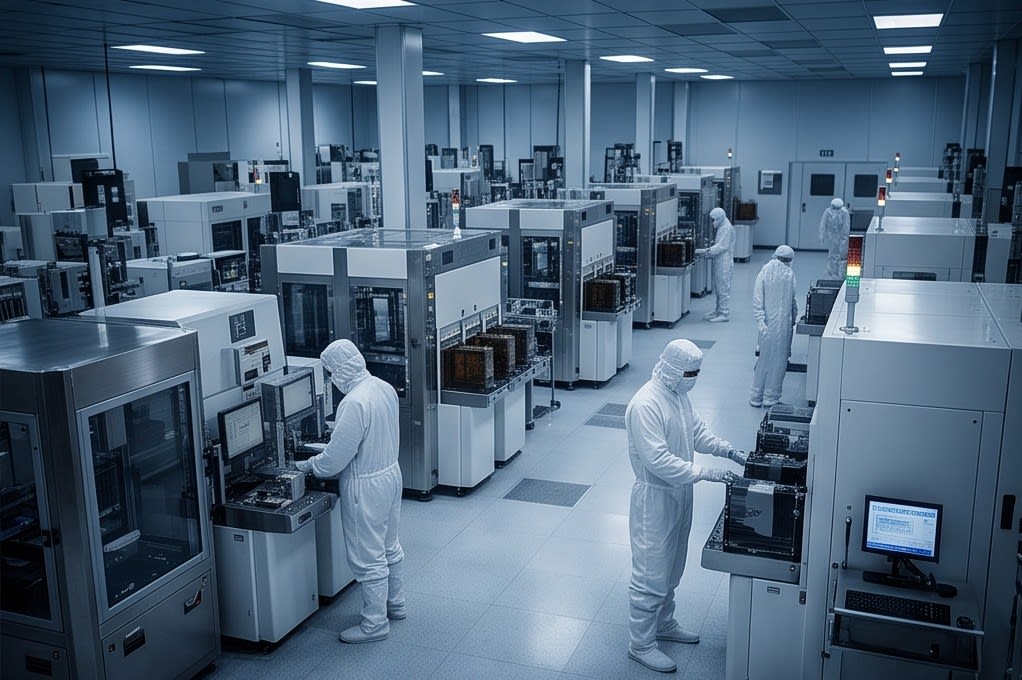 Precision process in a semiconductor cleanroom