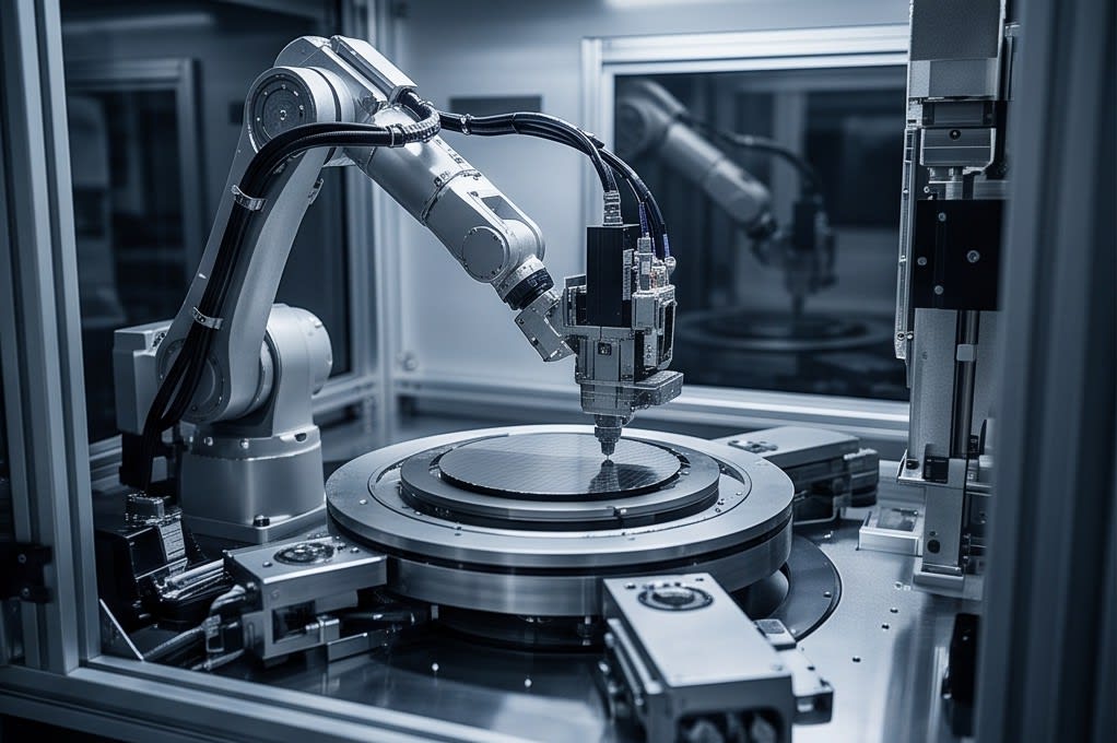 Operation of an ultra-precision robotic arm
