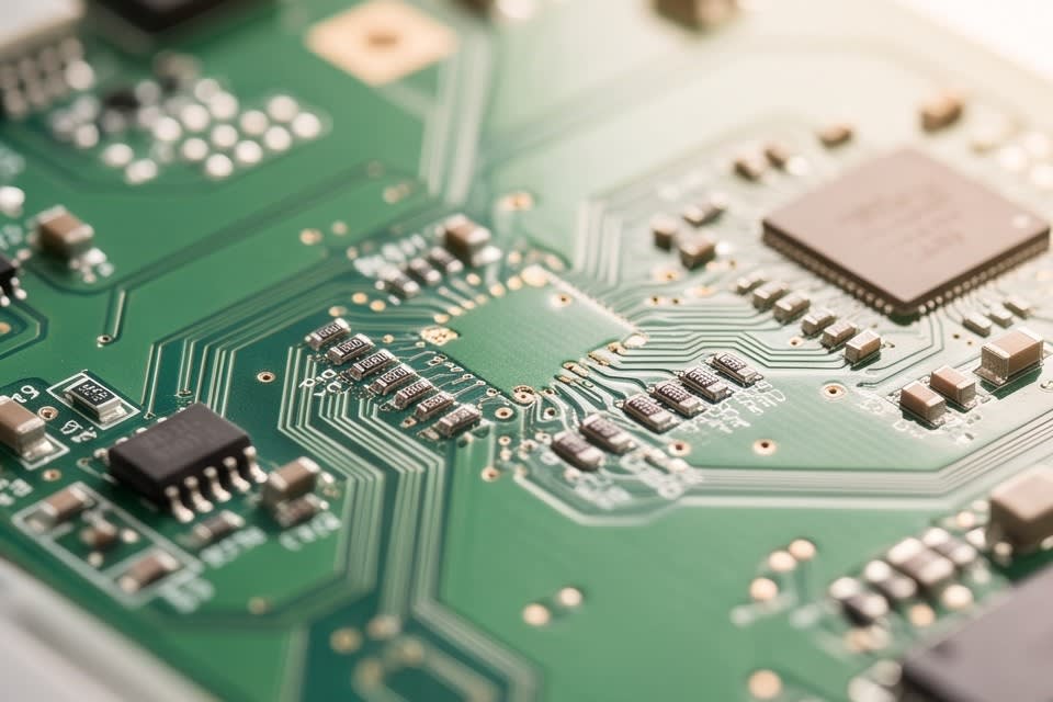Fine pattern printed circuit board requiring a high precision process