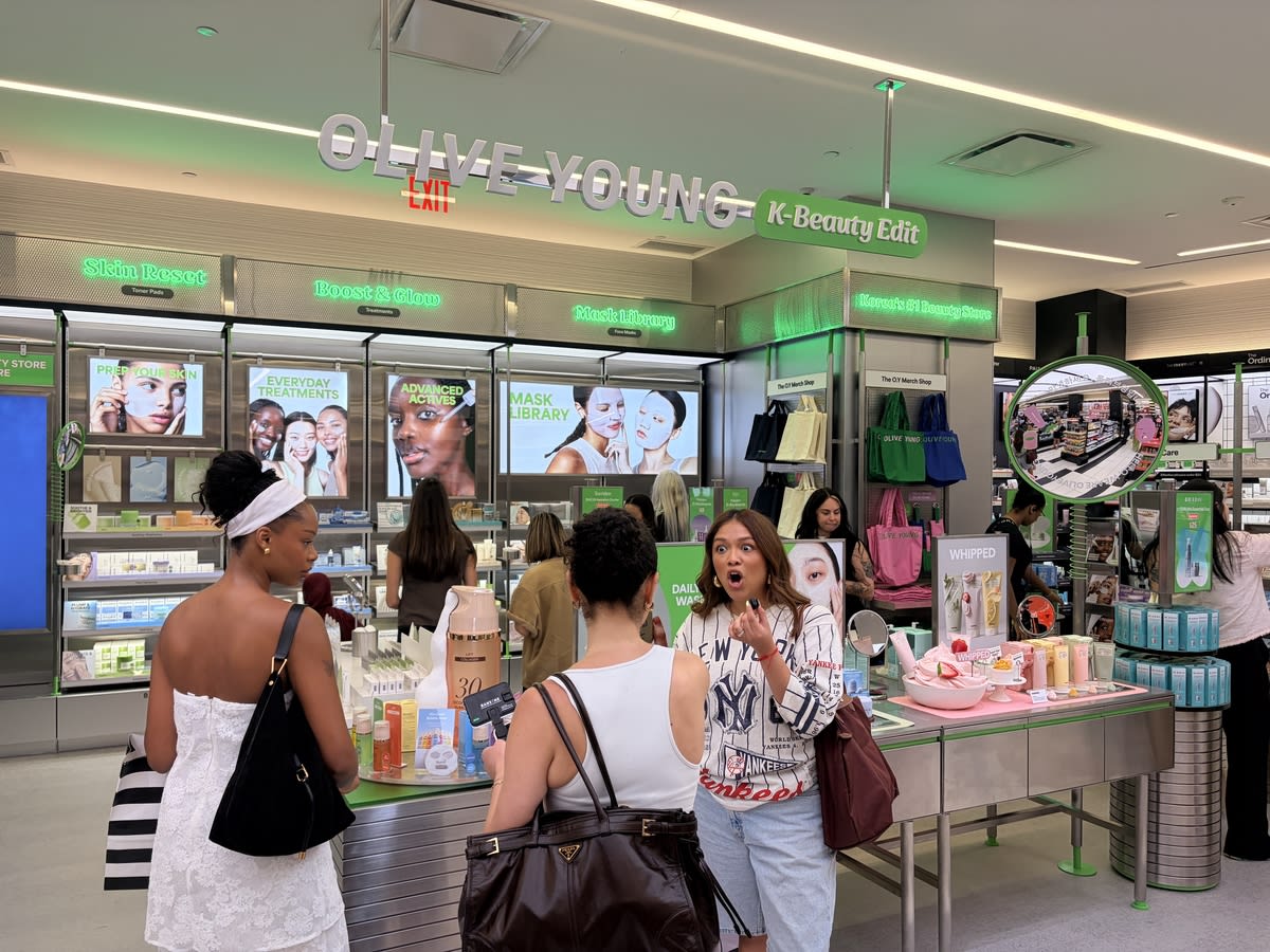 Olive Young in 9 out of 10 US Sephora stores... helping consumers discover K Beauty