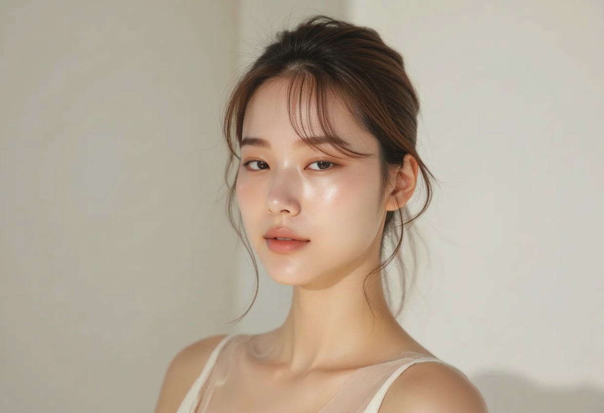 A person maintaining vibrant and firm skin around the eyes