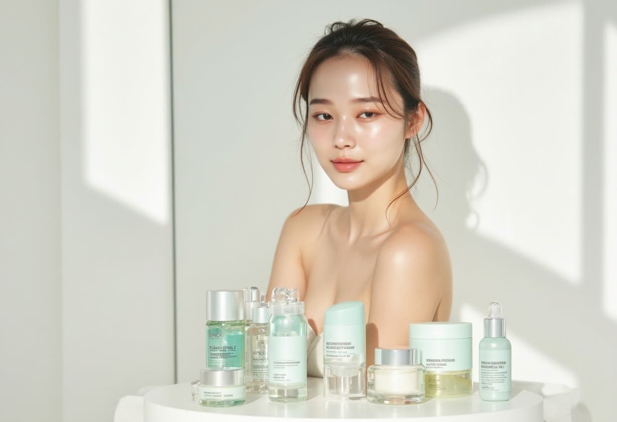 Smooth and healthy looking skin cared for through consistent daily care