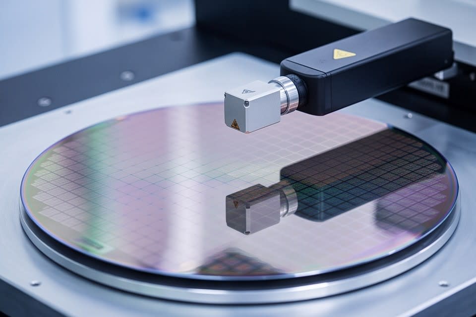 Measurement equipment precisely inspecting semiconductor wafer thickness variation and uniformity
