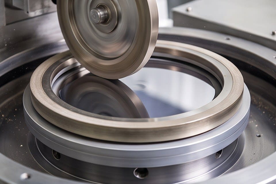Grinding equipment processing wafer thickness in micrometer level control