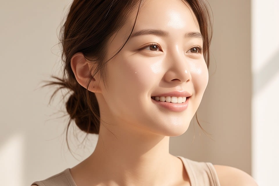 A radiant skin surface that looks smooth, refined, and filled with moisture