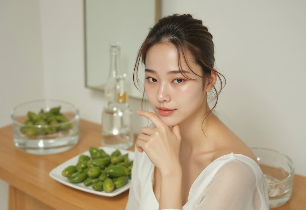 Healthy and calm skin without irritation
