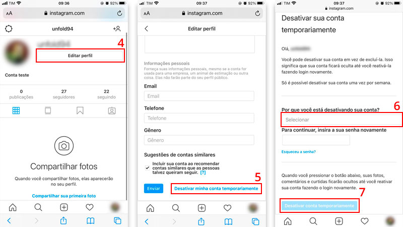 Aprenda como excluir sua conta do instagram jivochat
