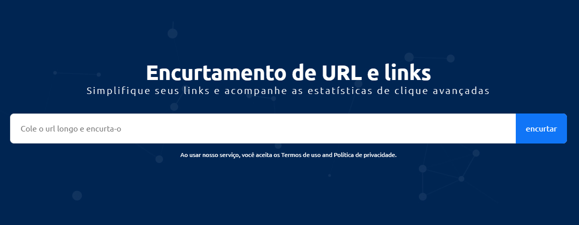 Encurtador de links Cuttly