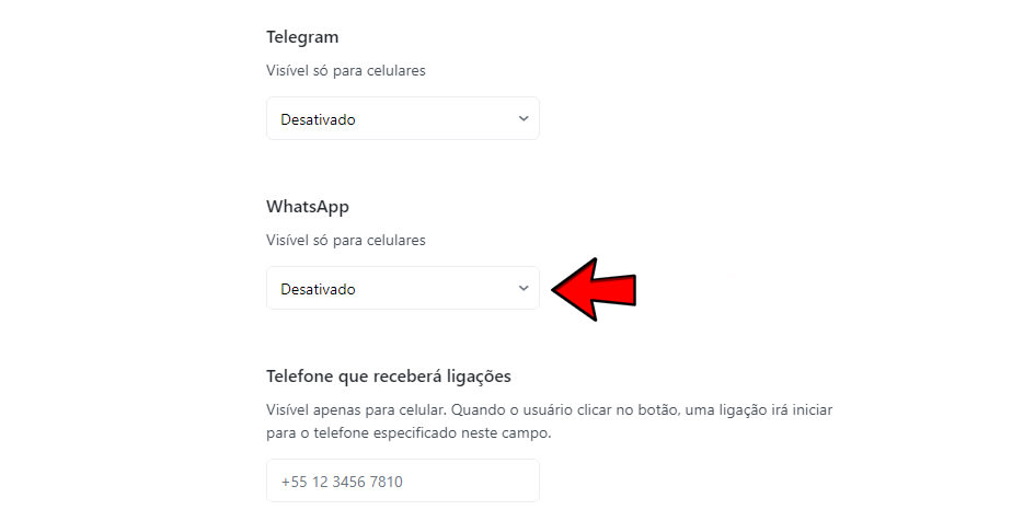 Como criar botão no WhatsApp