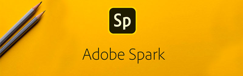 logo do criador de banner Adobe Spark